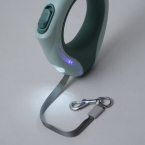 ZooMag.bg Автоматичен повод HANDSFREE, лента 3 м, до 20 кг, с LED фенерче , USB кабел