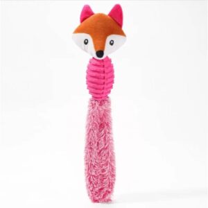 zoomag.bg Играчка за куче - Опашатко плюш с гумена играчка
