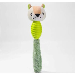 zoomag.bg Играчка за куче - Опашатко плюш с гумена играчка