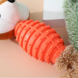zoomag.bg Играчка за куче - Опашатко плюш с гумена играчка