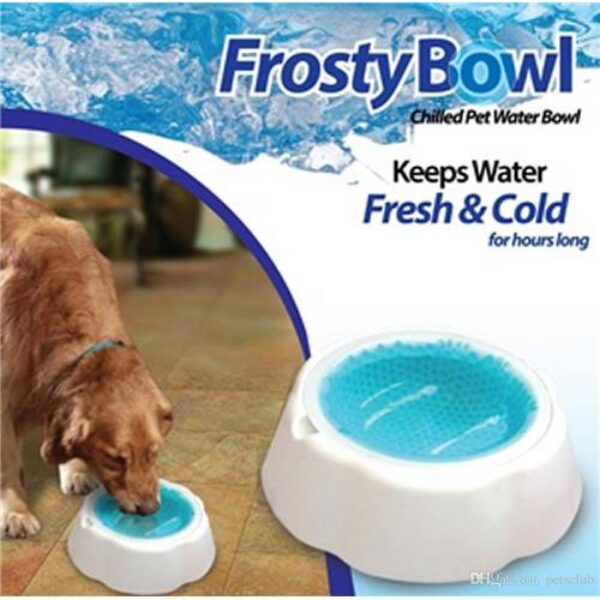 zoomag.bg Охлаждаща купичка за вода FROSTY BOWL