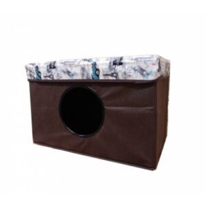 zoomag.bg Къща хралупа за куче или коте 31 х 49 х 31 см