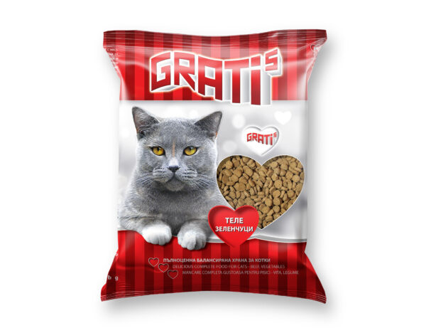 zoomag.bg Храна за котки „GRATI’S“ 400гр