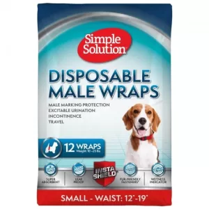 zoomag.bg Simple Solution памперс за мъжки кучета - 12 бр
