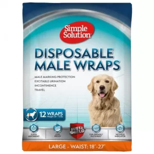 zoomag.bg Simple Solution памперс за мъжки кучета - 12 бр