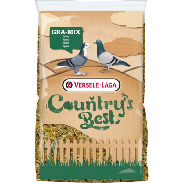 Зоомаг.бг Versele-Laga Classic Country's Best Gra-Mix Зърнена развъдна смес за гълъби, без пшеница, без царевица 20кг
