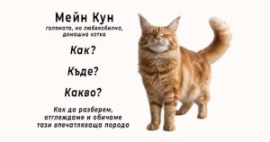 zoomag.bg - научете повече за maine coon - голямата и любвеобилна домашна котка