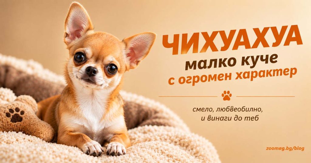 Чихуахуа - малко куче с огромен характер - zoomag.bg