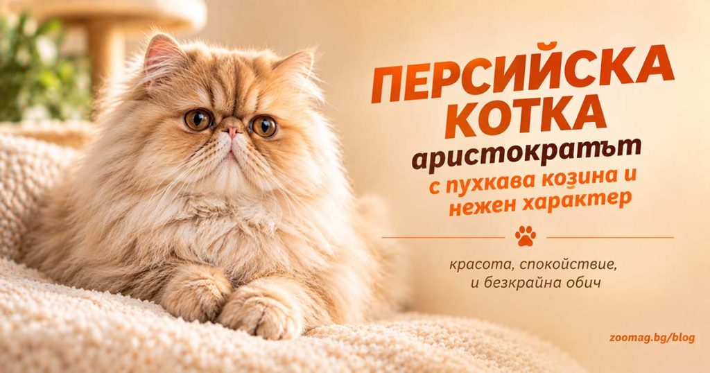 Персийска котка – аристократът с пухкава козина и нежен характер - zoomag.bg